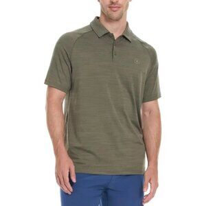 NEW Hurley Men's L Performance Polo Golf Shirt Moisture Wicking Stretch UPF 30+